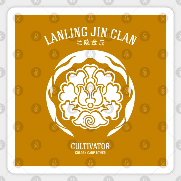 The Untamed: Lanling Jin Clan Cultivator Magnet by firlachiel